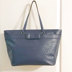 Kate spade zip top bow tote